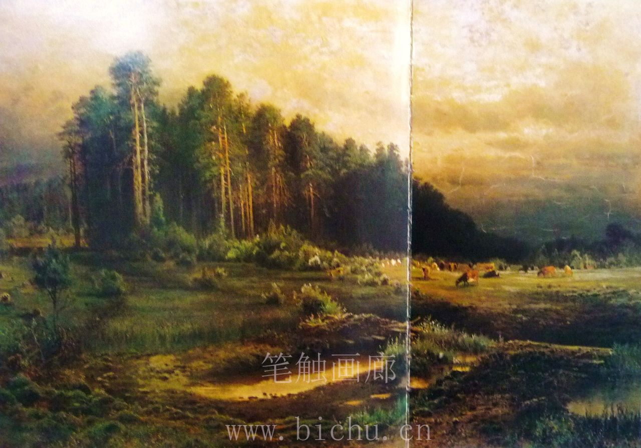 俄罗斯四大风景画家油画